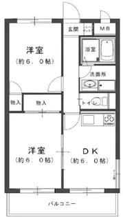 グレースピア【4階】の間取り