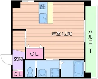 プレシア松崎【5階】の間取り