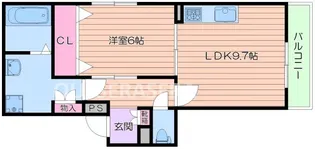 サンライトあべのⅥ【1階】の間取り