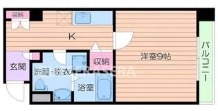 長居中央ビル【6階】の間取り