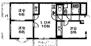 ルミエール天王寺【8階】の間取り
