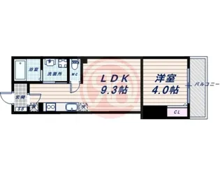 F asecia RIGEL【1階】の間取り
