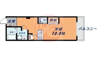 グランデール英Ⅱ【3階】の間取り