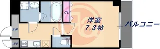 TOYOTOMI STAY Premium 天王寺公園南Ⅲ【8階】の間取り
