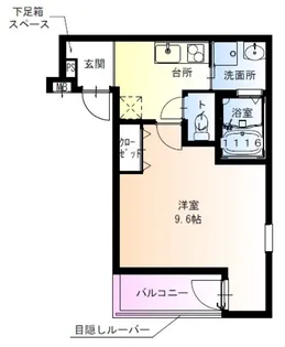 フジパレス天王寺東Ⅰ番館【2階】の間取り