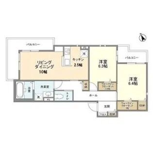 YOUR MAISON粉浜駅前【1階】の間取り