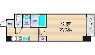 1Kの間取り画像