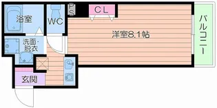 エスペランサ国分町【6階】の間取り
