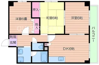 レグルス北池【4階】の間取り