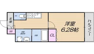 クローバー・グランデ昭和町【6階】の間取り