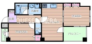 ノステルコート夕陽丘【7階】の間取り