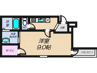 フジパレス杉本町駅西Ⅰ番館【2階】の間取り