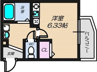 ディアネス【3階】の間取り