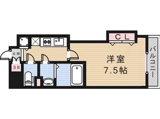 Luxe我孫子【3階】の間取り