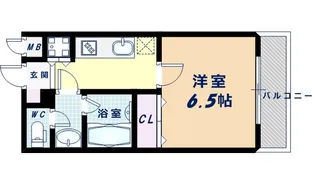 ソフィアコート長居公園【2階】の間取り