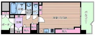 ロイヤルパークス桃坂【12階】の間取り