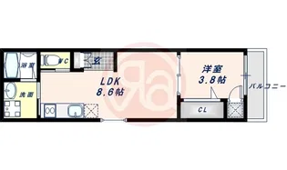 GRANDIRあびこ【2階】の間取り
