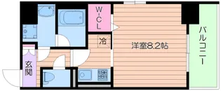 Le・CIEL天王寺【5階】の間取り