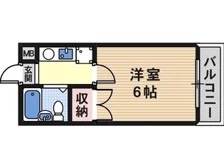 NORTHⅡ【1階】の間取り