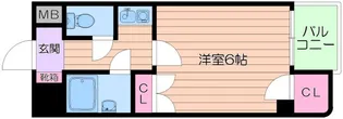 Collection西田辺【7階】の間取り