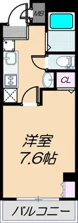 リバーライズ玉造【505号室】の間取り