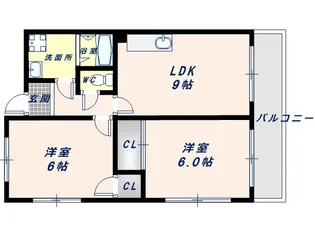 メゾンセレナ【2階】の間取り