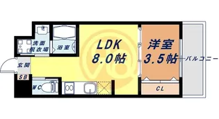 FDS NOVA【9階】の間取り