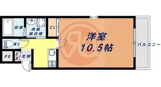 ラ・ハイール桃ヶ池公園【1階】の間取り