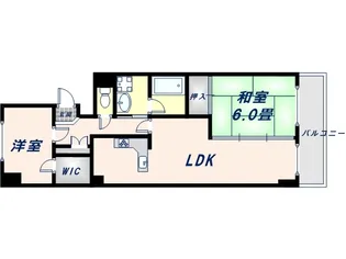 パピネス【5階】の間取り