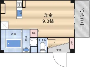 ALEGRIA天王寺東【4階】の間取り