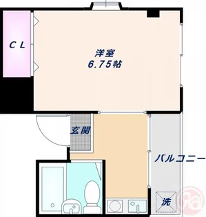 シャトレ文の里【4階】の間取り
