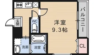 フジパレス駒川中野Ⅲ番館【2階】の間取り