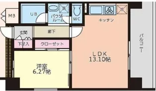 大阪府大阪市浪速区幸町3丁目【マンション】の間取り