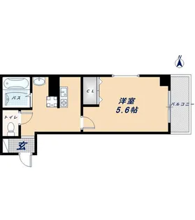 みおつくし東なんば【10階】の間取り