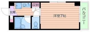 アソシアⅠ番館【4階】の間取り