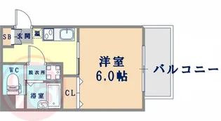 桜【4階】の間取り