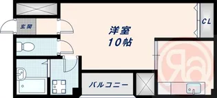 ガーデンコート山之内【2階】の間取り
