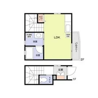 グランメゾン田辺【2階】の間取り