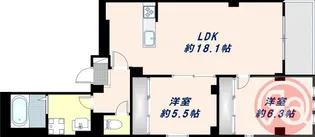 RAPPORT【3階】の間取り