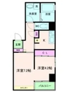 セタピエーナ夕陽丘【1階】の間取り