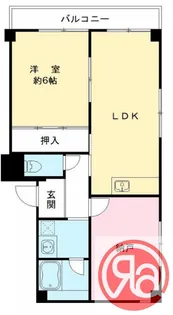 マンショングラッド【2階】の間取り