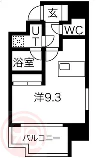 アバンティ大阪ドームシティ【10階】の間取り