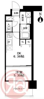 アーバネックス西長堀【9階】の間取り