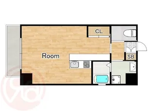JJCOURT波除Ⅲ【5階】の間取り