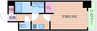 PerfectLife本田【4階】の間取り