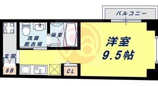 ラ・ファミリア山坂【2階】の間取り