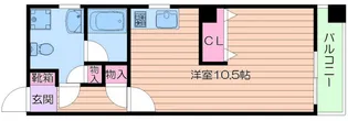 アパルトマン阪南町【2階】の間取り
