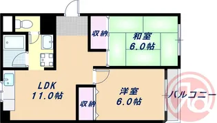 中野ビル【4階】の間取り
