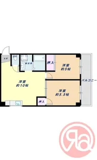 ソレイユやしき【4階】の間取り