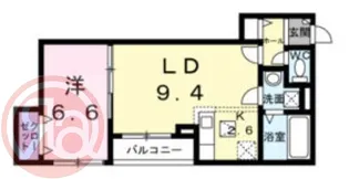 エスポワール立葉【2階】の間取り